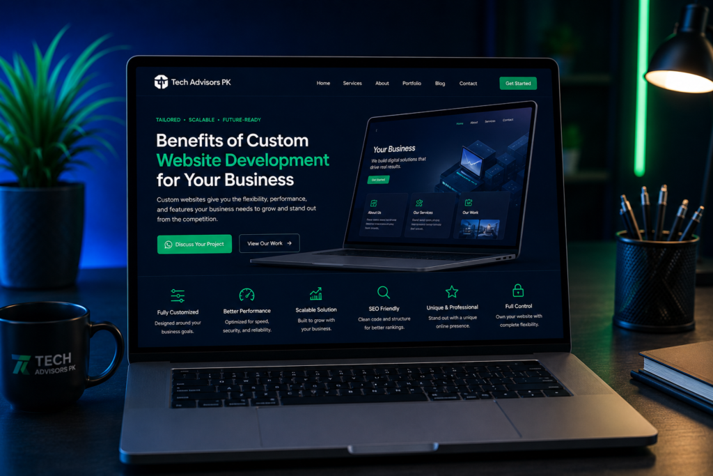 Benefits of Custom Website Development for Your Business